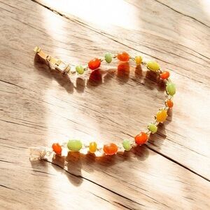 Vintage Monet multicolored bracelet. Fall colors